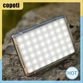 Copoti กล่องไฟตั้งแคมป์ LED 4400LM แบตเตอรี่ 8 ชั่วโมง สําหรับบ้าน