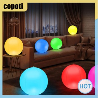 Copoti ไฟลูกโป่ง ทรงกลม 4 โหมด สําหรับตกแต่งสระว่ายน้ํา ชายหาด