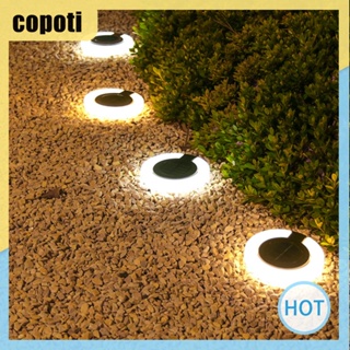 Copoti ไฟใต้ดิน Led 17 ดวง 300mAh แบตเตอรี่ ใช้ได้นานถึง 8 ชั่วโมง สําหรับบ้าน สวน สนามหญ้า