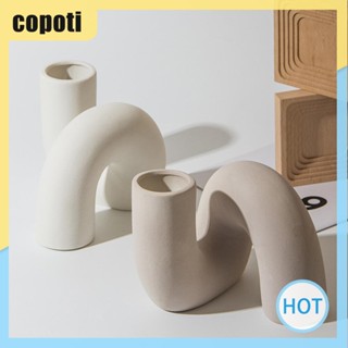 Copoti แจกันเซรามิค สไตล์โบฮีเมียน เรียบง่าย ทันสมัย สําหรับตกแต่งบ้าน