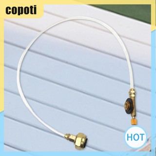 Copoti อะแดปเตอร์วาล์วถังแก๊สโลหะ ติดตั้งง่าย สําหรับตั้งแคมป์กลางแจ้ง ใช้ในบ้าน