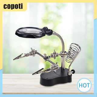 Copoti แว่นขยาย อเนกประสงค์ มีไฟ LED สําหรับตรวจสอบบํารุงรักษาบ้าน