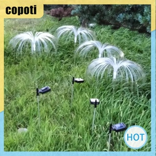 Copoti โคมไฟแมงกะพรุน LED พลังงานแสงอาทิตย์ 600mAh สําหรับตกแต่งบ้าน งานแต่งงาน วันเกิด