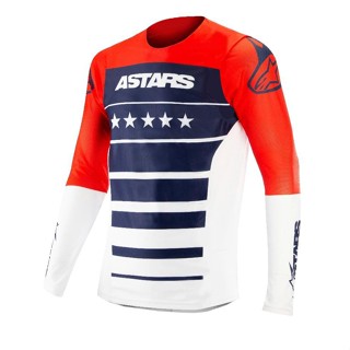   เสื้อกีฬาแขนสั้น ลายทีมวิบาก Alpinestar