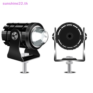 Dousun ไฟหน้าสปอตไลท์ LED 12W 3000lm 6500k สําหรับรถจักรยานยนต์