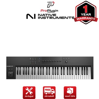 Native Instruments  KOMPLETE KONTROL A49 มิดี้คีย์บอร์ดใบ้ คีย์บอร์ดไฟฟ้า  แบบ USB Midi Keyboard Controller (ProPlugin)