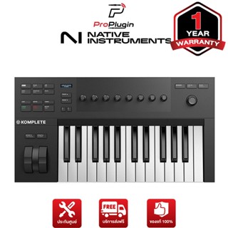 Native Instruments KOMPLETE KONTROL A25 มิดี้คีย์บอร์ดใบ้ คีย์บอร์ดไฟฟ้า  แบบ USB Midi Keyboard Controller (ProPlugin)