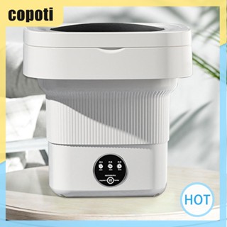 Copoti เครื่องซักผ้า 6.5 ลิตร พับได้ 3 โหมด ความจุขนาดใหญ่ สําหรับบ้าน