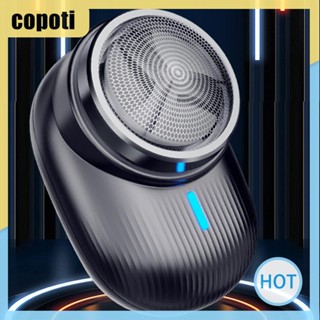 Copoti เครื่องโกนหนวด ขนาดเล็ก แบบพกพา ชาร์จ USB สําหรับเดินทาง บ้าน โรงแรม