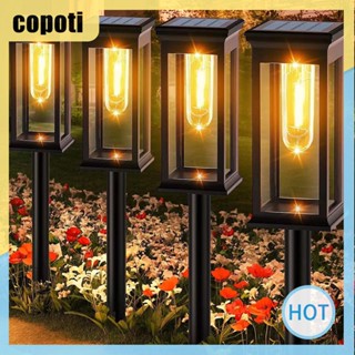 Copoti โคมไฟทังสเตน พลังงานแสงอาทิตย์ แนวสตรีท และกลางแจ้ง สําหรับตกแต่งสวน