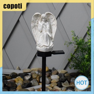 Copoti โคมไฟเรซิ่น พลังงานแสงอาทิตย์ IP55 สําหรับตกแต่งบ้าน สวน สนามหญ้า