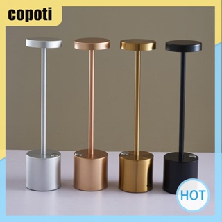 Copoti โคมไฟตั้งโต๊ะ ไร้สาย ถนอมสายตา สไตล์โมเดิร์น สําหรับตกแต่งบ้าน ห้องนอน ร้านอาหาร บาร์