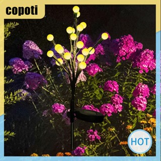 Copoti โคมไฟ Led 20 ดวง พลังงานแสงอาทิตย์ ทนทาน สําหรับตกแต่งสวน ต้นไม้ ทางเดิน บ้าน