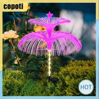 Copoti โคมไฟพลังงานแสงอาทิตย์อัตโนมัติ รูปดาวห้าแฉก สําหรับบ้าน สวน