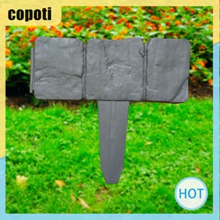 Copoti หินเทียม รั้วพลาสติก สําหรับปลูกต้นไม้ 10 20 ชิ้น