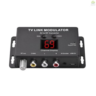 Tm80 TV LINK Modulator AV เป็น RF Converter ~ N.S.