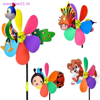 Dousun กังหันลม รูปสัตว์ ผึ้ง สามมิติ ของเล่นสําหรับเด็ก ตกแต่งสวน TH