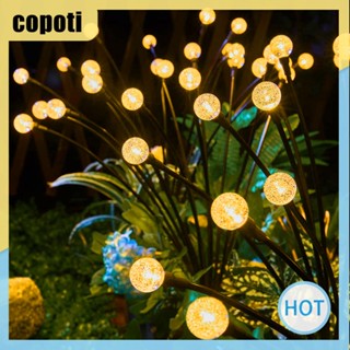 Copoti โคมไฟคริสตัลบอล พลังงานแสงอาทิตย์ ทนทาน สําหรับตกแต่งบ้าน สวน