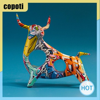 Copoti ประติมากรรม รูปสัตว์ หลากสี สําหรับตกแต่งบ้าน ออฟฟิศ