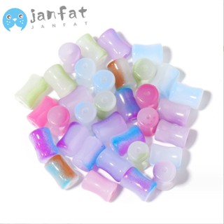 Janfat ลูกปัดแก้ว แฮนด์เมด คละสี 90 ชิ้น