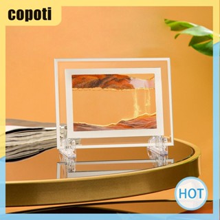 Copoti นาฬิกาทรายดูด สามมิติ 5 นิ้ว สําหรับตกแต่งบ้าน