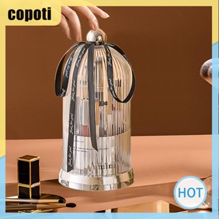 Copoti กล่องเก็บแปรงอายแชโดว์ ลิปสติก แบบใส สําหรับโรงเรียน และสํานักงาน ใช้ในบ้าน