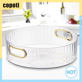 Copoti ที่วางพริกไทย แบบใส หมุนได้ 360 องศา ประหยัดพื้นที่ สําหรับบ้าน ห้องครัว ตู้เสื้อผ้า