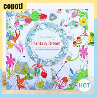 Copoti ชุดดินสอสี 24 หน้า DIY สําหรับเด็ก และผู้ใหญ่