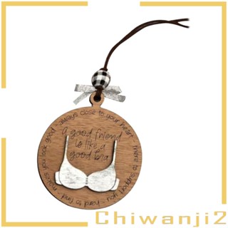 [Chiwanji2] เครื่องประดับ ป้ายสัญลักษณ์คริสต์มาส "A Good Friend IS Like A Good Bra"