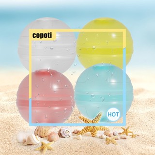 Copoti ลูกบอลน้ํา 1/4 ใช้ซ้ําได้ ของเล่นชายหาด สําหรับบ้าน