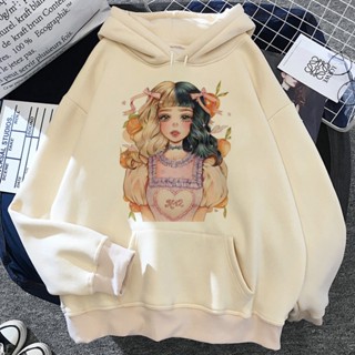 Melanie Martinez เสื้อกันหนาวมีฮู้ด สไตล์เกาหลี ญี่ปุ่น แนวสตรีท เหมาะกับหน้าหนาว สําหรับผู้หญิง y2k