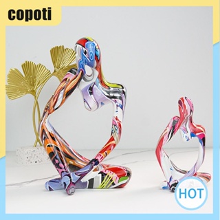 Copoti โมเดลเรซิ่น รูปปั้นศิลปะ สวยงาม ของขวัญจากเพื่อน สําหรับตกแต่งบ้าน