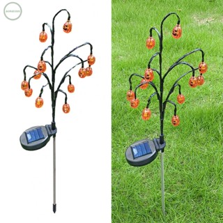 GORGEOUS~Solar Pumpkin Halloween Pathway Light Outdoor Halloween Decorations Waterproof