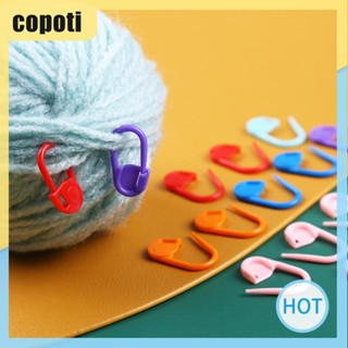 Copoti คลิปล็อคโครเชต์ DIY อุปกรณ์เสริม สําหรับเย็บผ้า 1 ชุด