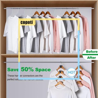 Copoti ตะขอเชื่อมต่อตู้เสื้อผ้า 18 ชิ้น สําหรับบ้าน