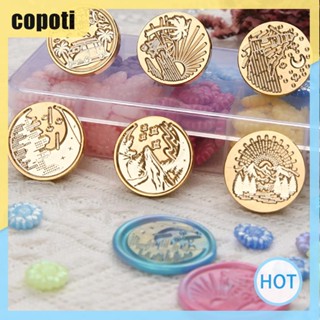 Copoti หัวแลคเกอร์ทองแดง สามมิติ สําหรับตกแต่งบ้าน สมุดภาพ ของขวัญ