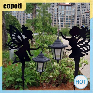 Copoti โคมไฟ LED 2 ดวง พลังงานแสงอาทิตย์ ทนทาน สําหรับตกแต่งบ้าน สวน สนามหญ้า