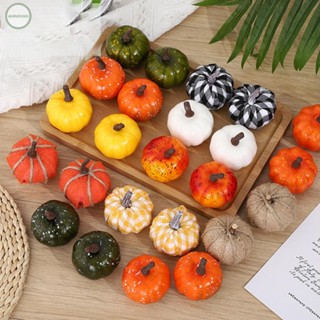 GORGEOUS~Pumpkin Artificial Halloween Ornaments Fake Festival Plant Props Table