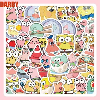 Darby สติกเกอร์ ลายสพันจ์บ็อบ แพทริก อัลบั้ม ตู้เย็น เครื่องเขียน ของเล่นเด็ก สติกเกอร์ไดอารี่ โทรศัพท์มือถือ สเก็ตบอร์ด ปลาหมึก พี่ชาย สติกเกอร์