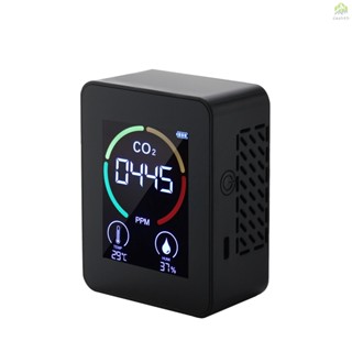 Niceshop เครื่องตรวจจับความชื้น และอุณหภูมิ CO2 แบตเตอรี่ลิเธียม 1200mAh 2.8 นิ้ว LCD CO2