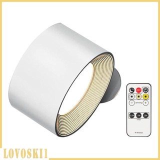 [Lovoski1] โคมไฟติดผนัง LED หมุนได้ 360 องศา สําหรับบันได ห้องน้ํา ตู้