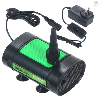 Niceshop ปั๊มน้ําพุ ไร้แปรงถ่าน 12V DC 30W เสียงเงียบพิเศษ 7 ลิตร ต่อนาที พร้อมหัวฉีด 3 ขนาด 10 ฟุต สําหรับตู้ปลา บ่อน้ําพุ