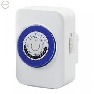 GORGEOUS~Convenient and Reliable 24 hour Timer Socket for Lamps Grow Lights Coffee Makers