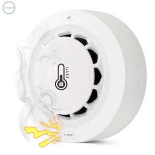 GORGEOUS~Wireless Tuya Smoke Temperature and Humidity Detector Reliable Security Solution