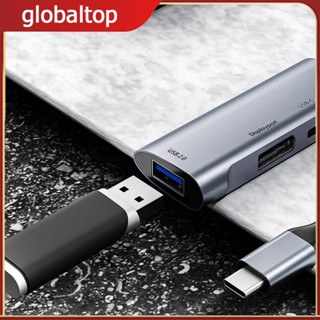 3 in 1 อะแดปเตอร์ 1/2 USB C เป็นจอแสดงผล หลายพอร์ต สําหรับโปรเจคเตอร์ MacBook Pro Tablet