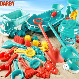 Darby รถถังชายหาด ของเล่นชายหาด เกมชายหาด พลั่ว ชายหาด ฤดูร้อน สําหรับเด็ก ผู้ปกครอง เด็กวัยหัดเดิน ว่ายน้ํา อาบน้ํา ริมทะเล เล่นน้ํา