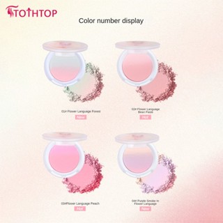 Kakashow Florid Silky Gradient Blush Expansion Color Peach White Nude Makeup Natural Schoolgirl Affordable Rouge [TOP]