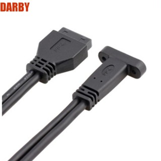 Darby สายเคเบิลอะแดปเตอร์ 19pin Type C เป็น 19pin Type C เป็น 19pin สําหรับคอมพิวเตอร์