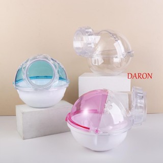 Daron ห้องอาบน้ําพลาสติก ระบายอากาศ สําหรับหนูแฮมสเตอร์ วิลล่า