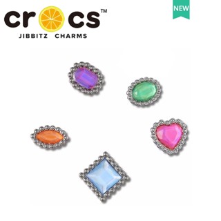 jibbitz crocs แท้ คุณภาพสูง บล็อกโลหะ สําหรับตกแต่ง